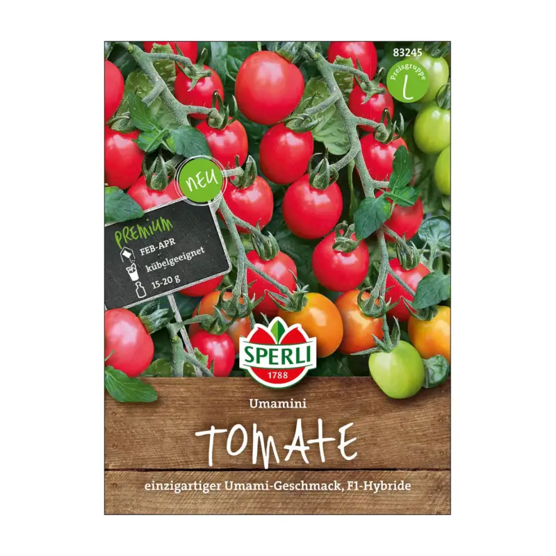 Bestseller Gemüsesamen, Cherry-Tomate 'Umamini'