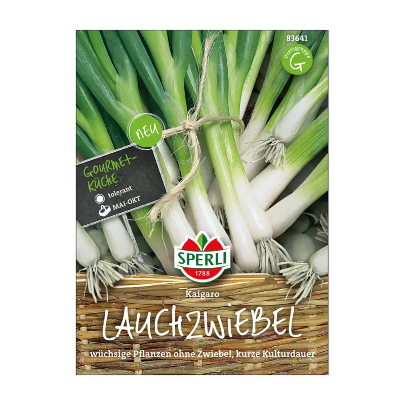 Gemüsesamen, Lauchzwiebel 'Kaigaro' Beliebt
