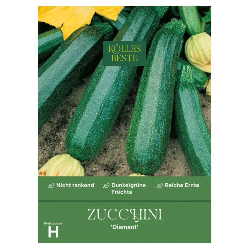 Abverkauf Kölles Beste Gemüsesamen, Zucchini 'Diamant'