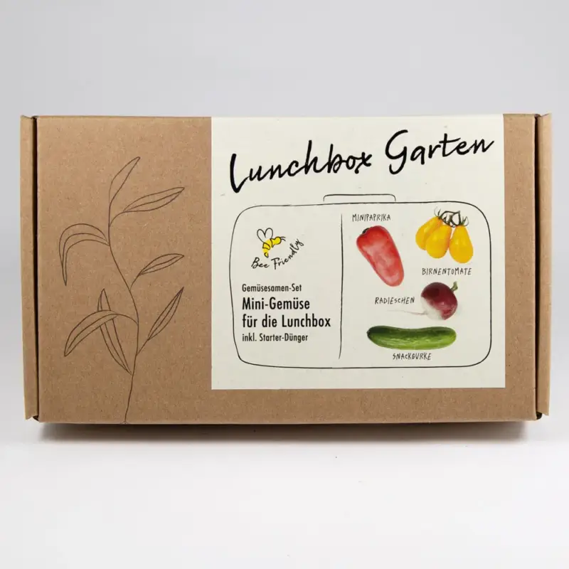 Neue Kollektion Mini-Gemüse' Saatgut: Balkonpaprika, Snackgurken, Obsttomaten, Radieschen