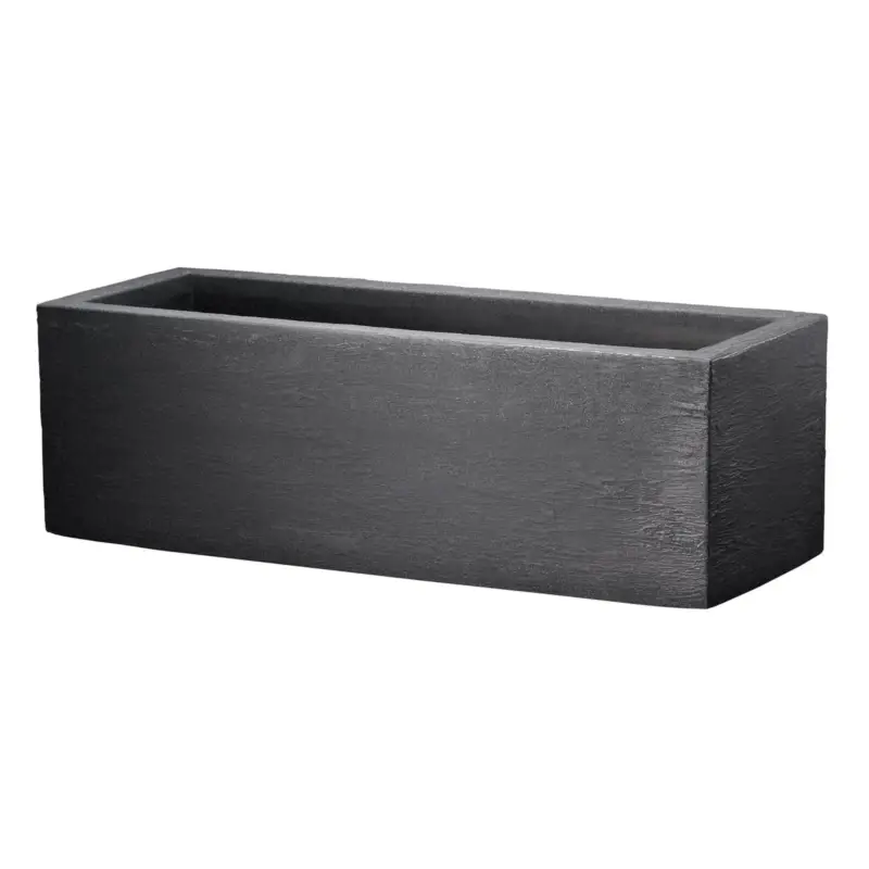 Begrenztes Angebot Kölle Pflanzkasten 'Kubus' anthrazit, ca. 80 x 30 x H 27 cm