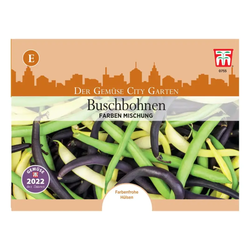 Bestpreis Gemüsesamen Buschbohnen Farbenmischung