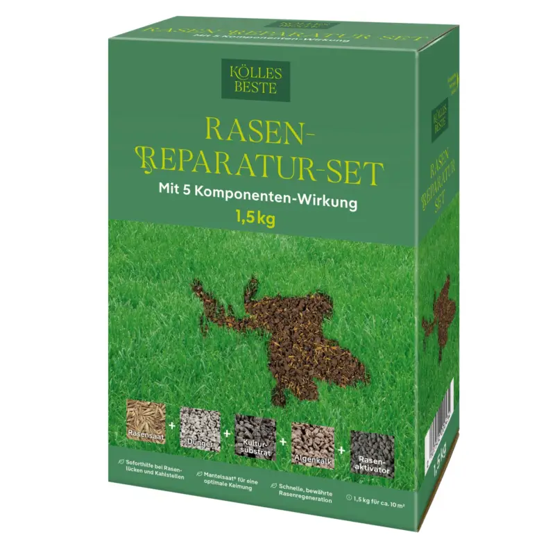 Kölles Beste Rasen Reparaturset, 1,5 kg Preisknaller