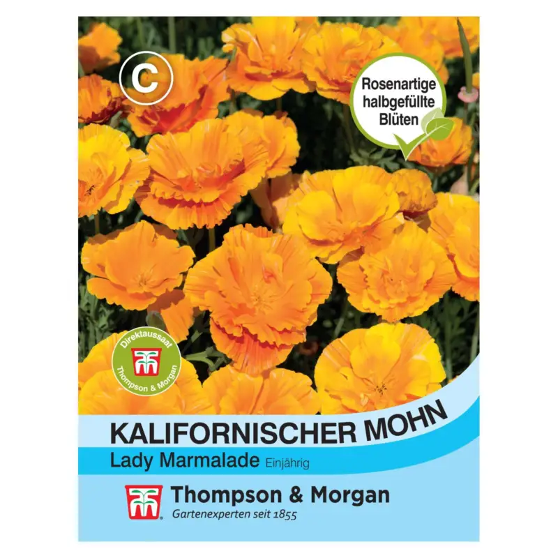 Neu Im Sortiment Samenmischung Kalifornischer Mohn 'Lady Marmelade'