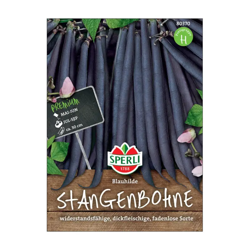 Nur Für Kurze Zeit Gemüsesamen, Stangenbohne 'Blauhilde'