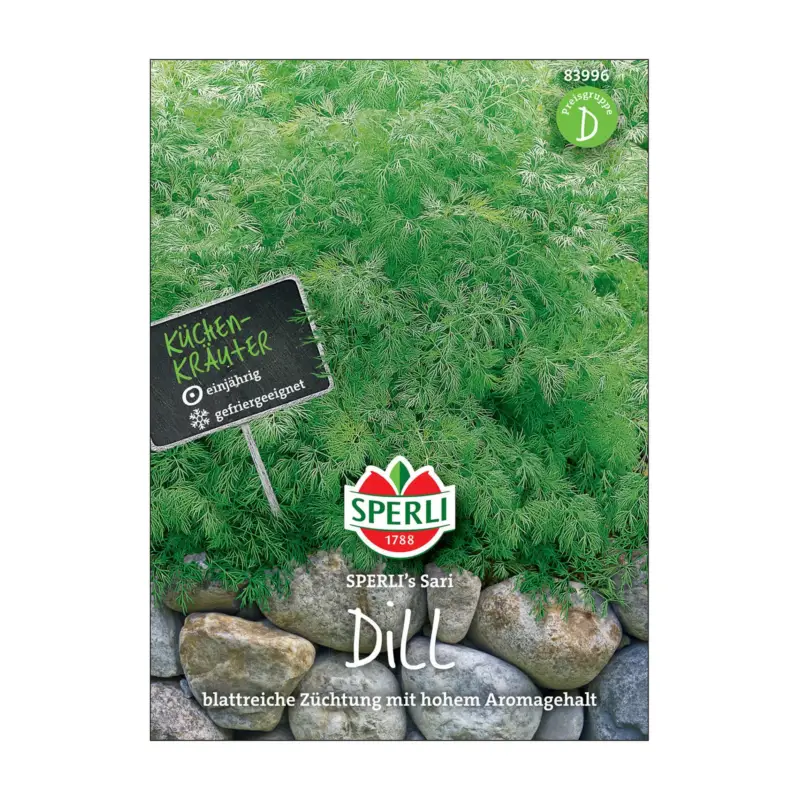 Sichere Zahlung Kräutersamen, Dill 'SPERLI’s Sari'