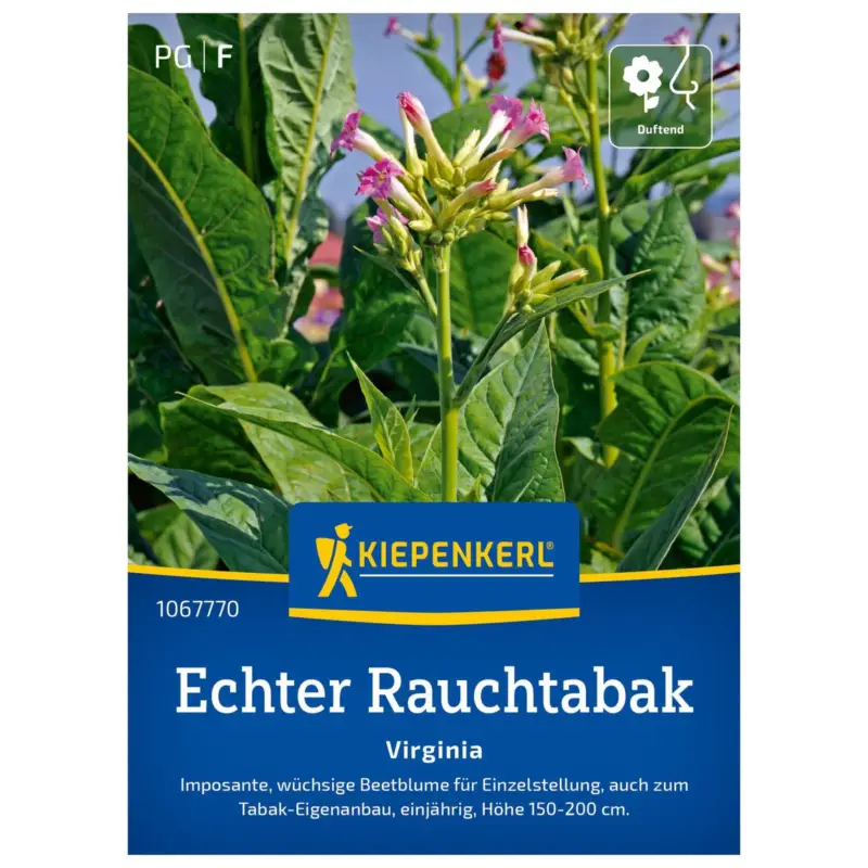 Saatgut, 'Echter Rauchtabak' Markenware