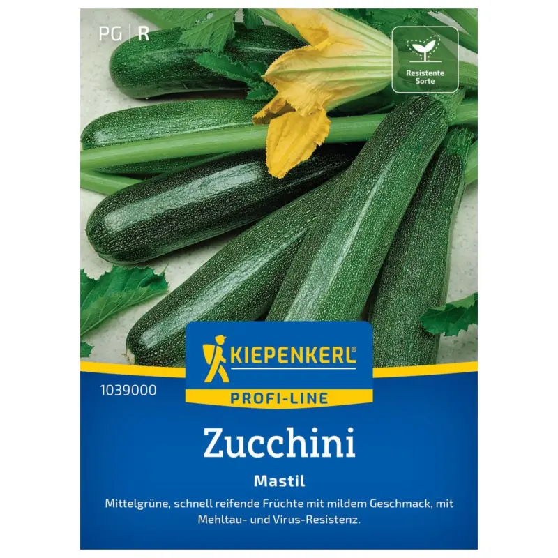 Begrenztes Angebot Gemüsesamen, Zucchini 'Mastil'