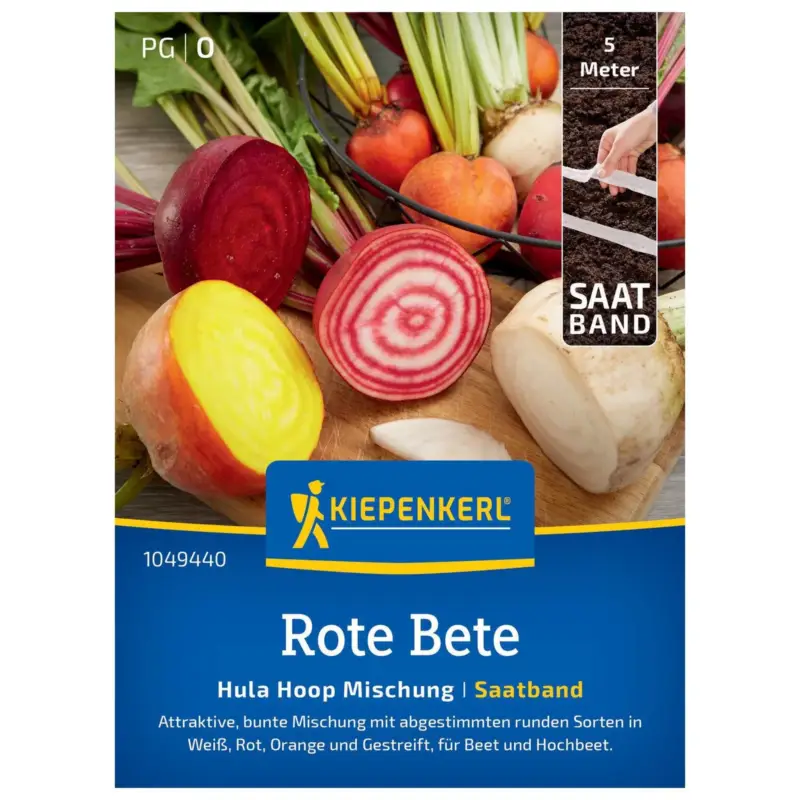 Expressversand Saatband, Rote Bete 'Hula Hoop' Mix