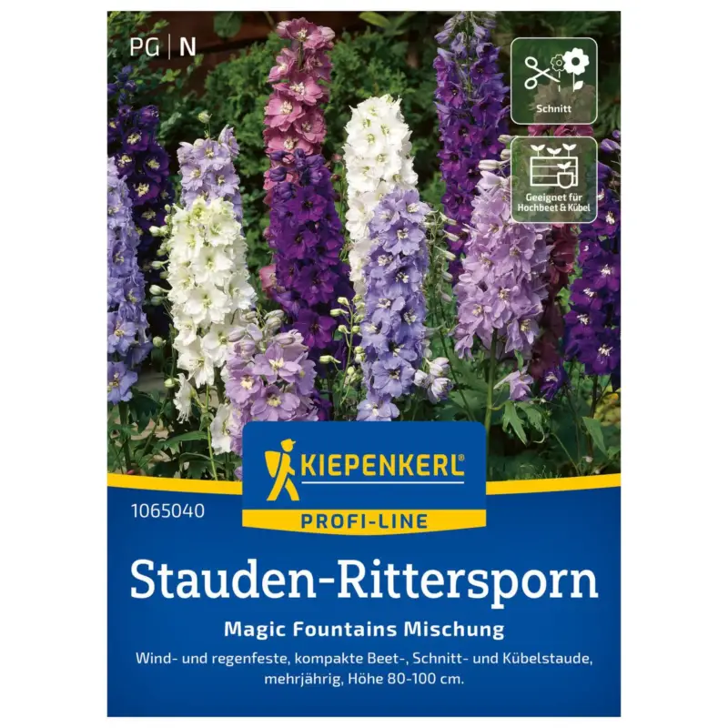 Saatgut, Stauden-Rittersporn 'Magic Fountains' Saisonangebot