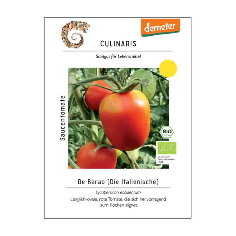 Tomatensamen, Kochtomate 'De Berao' Meistverkauft