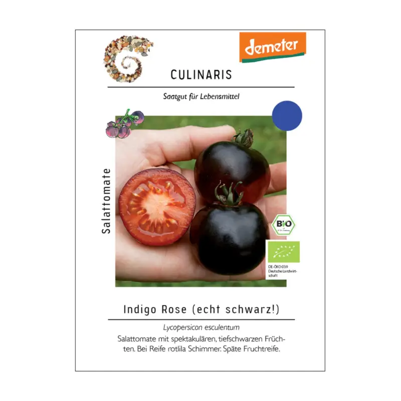 Wochenendangebot Tomatensamen, Salattomate 'Indigo Rose'