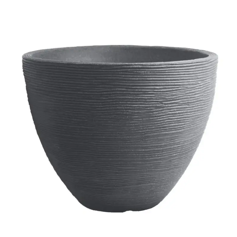 Saisonangebot Kölle Pflanzgefäß 'Lara', grau, ca. Ø 40 x H 31 cm