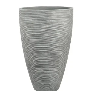Versand Am Gleichen Tag Kölle Pflanzgefäß 'Jasmin', grau, ca. Ø 40 x H 60 cm