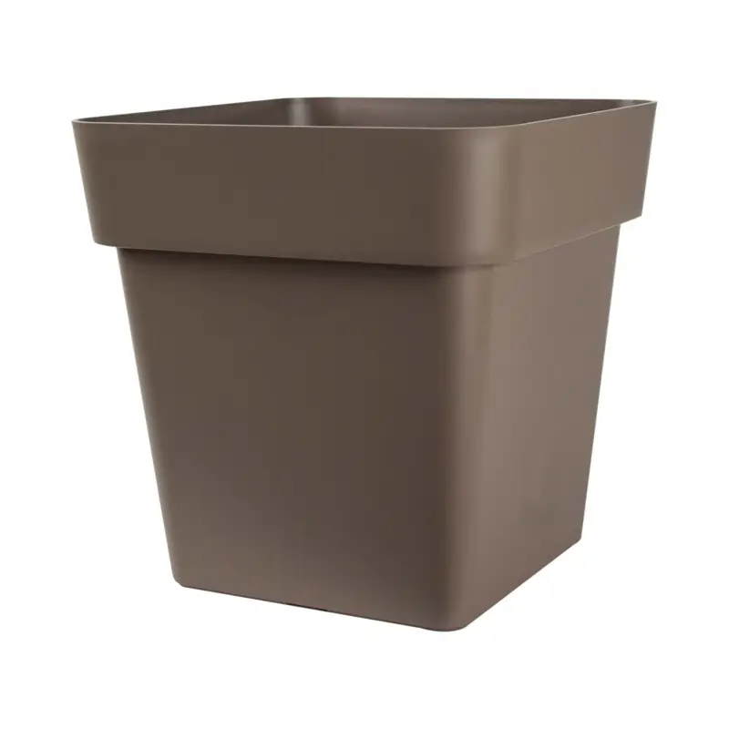 Jetzt Kaufen Euro 3 Plast Pflanzgefäß 'Mitu Pac Quadro', taupe, ca. 40 x 40 x H 40 cm