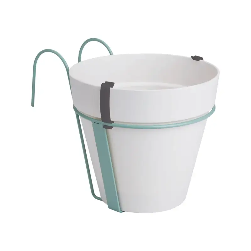 Highlight Elho Pflanzgefäß 'Loft Urban Balcony Potholder', weiß, ca. Ø 18 x H 19,5 cm