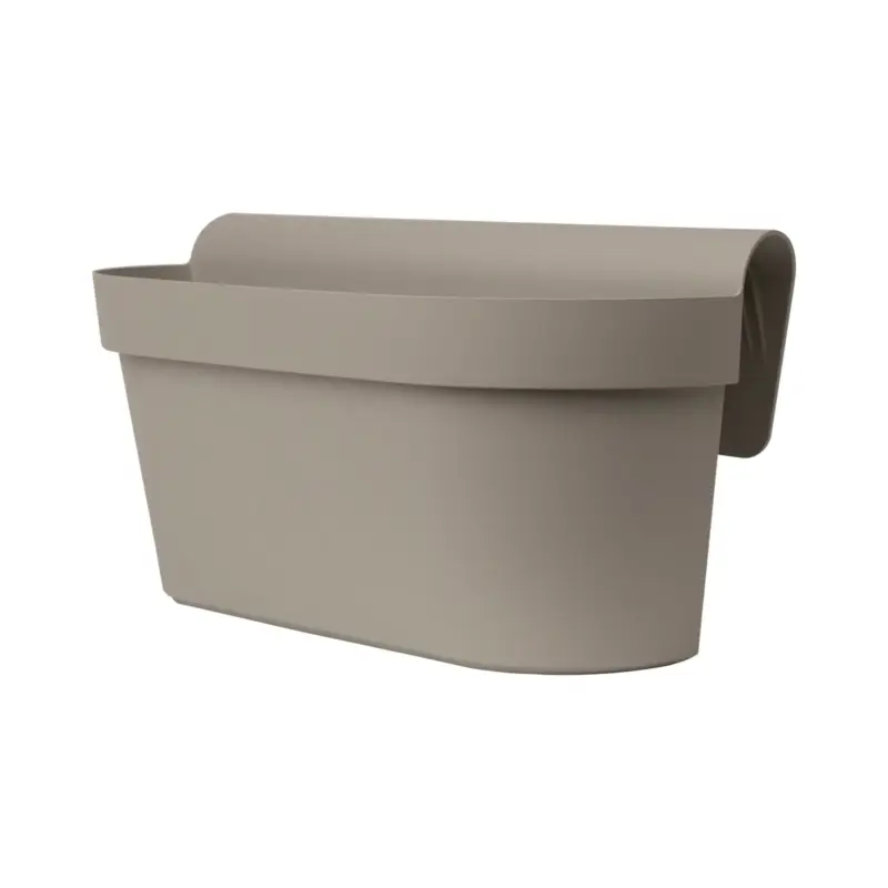 Euro 3 Plast Hängekasten 'UP Cassetta', sand, ca. 50 x 21 x H 23 cm Preis Gesenkt