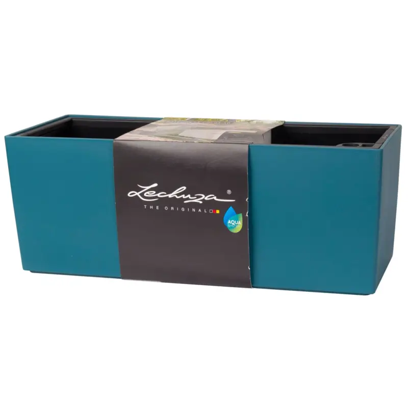 Lechuza 'Balconera Color 50', petrolblau, ca. 50 x 19 x H 19 cm Begrenztes Angebot