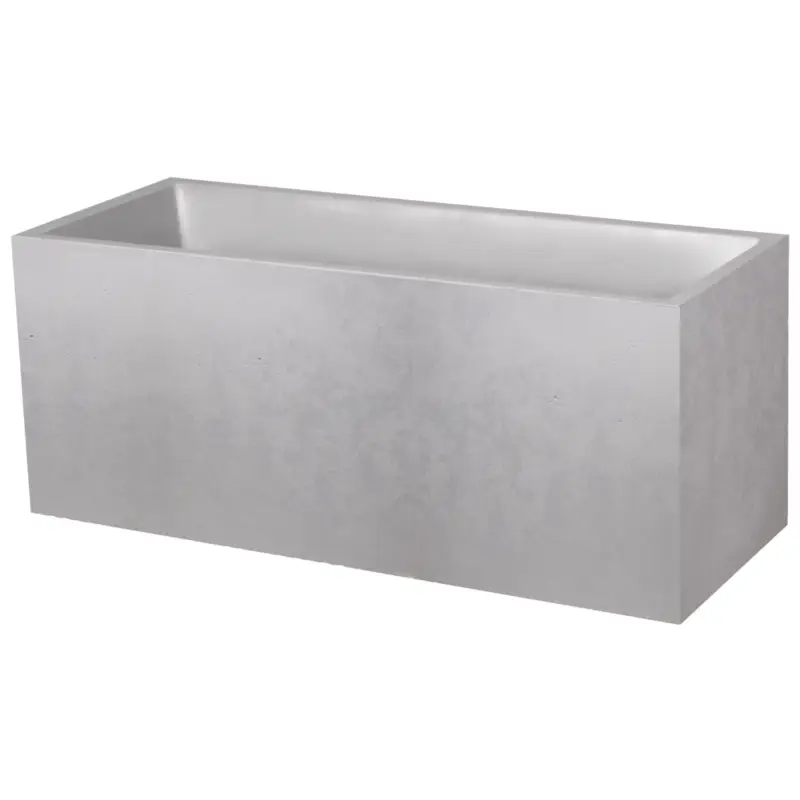 Eda Pflanzkasten 'Basalt Hutch', betongrau, ca. 99,5 x 39,5 x H 43,5 cm Preis Gesenkt