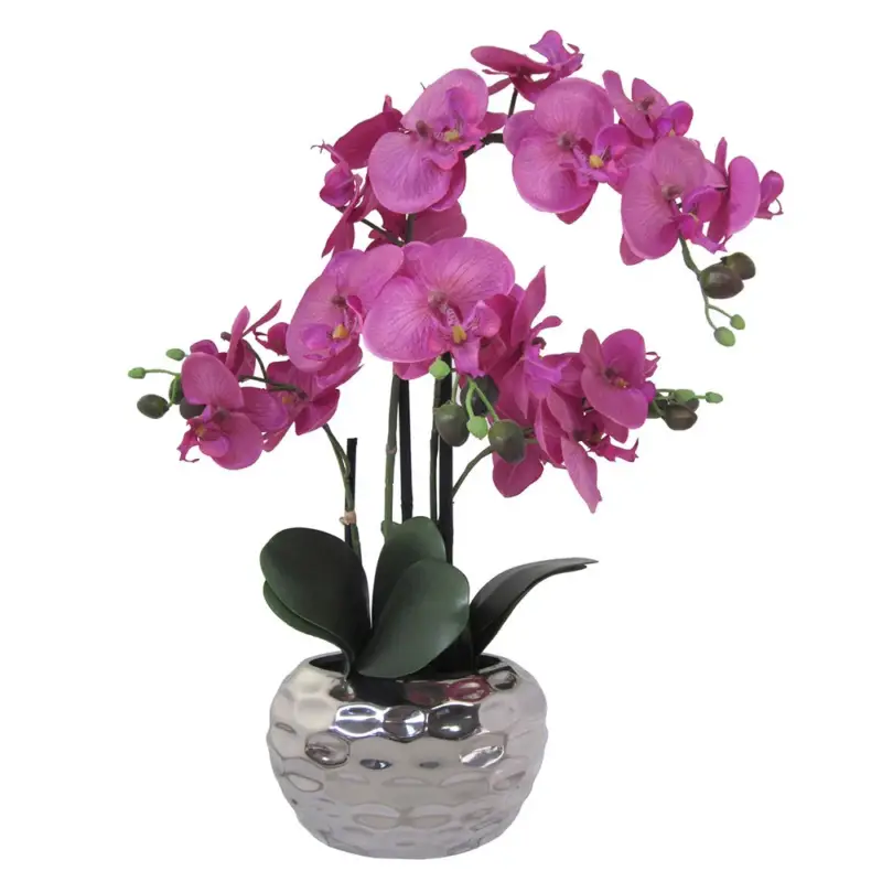 Kunstpflanze Orchidee, lila, Höhe ca. 55 cm Sichere Zahlung