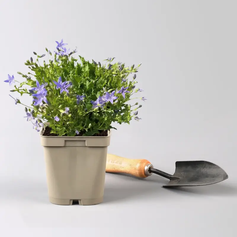Super-Preis Bio Campanula garganica blau, Topf 11x11 cm