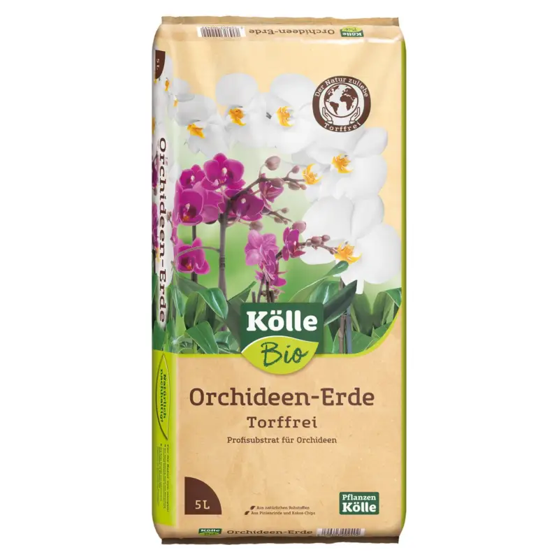Direktkauf Kölle Bio Orchideenerde, torffrei, 5 Liter