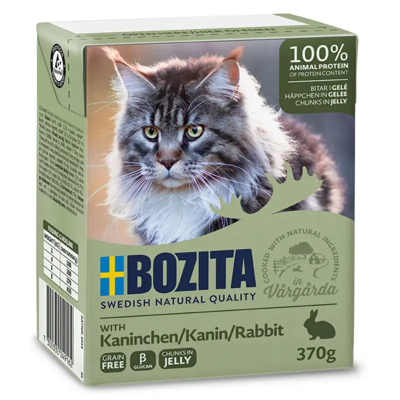 Bestseller Bozita Katzenfutter, Kaninchen, 370 g
