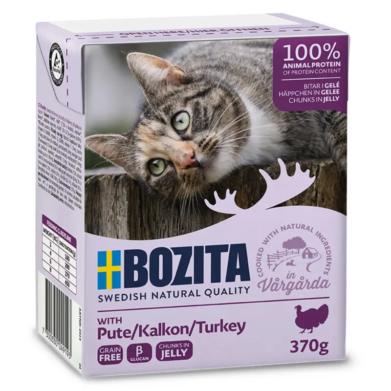 Bozita Katzenfutter, Pute, 370 g Wochenendangebot