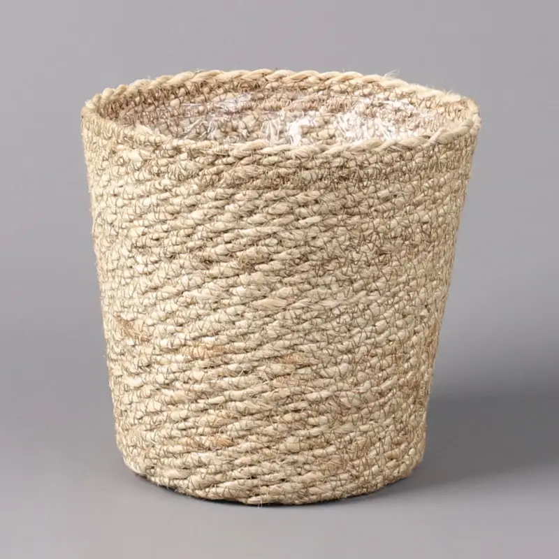 Jutekorb 'Nature', natur, ca. Ø 16,5 x H 15,5 cm, 3 Stück Mega-Angebot