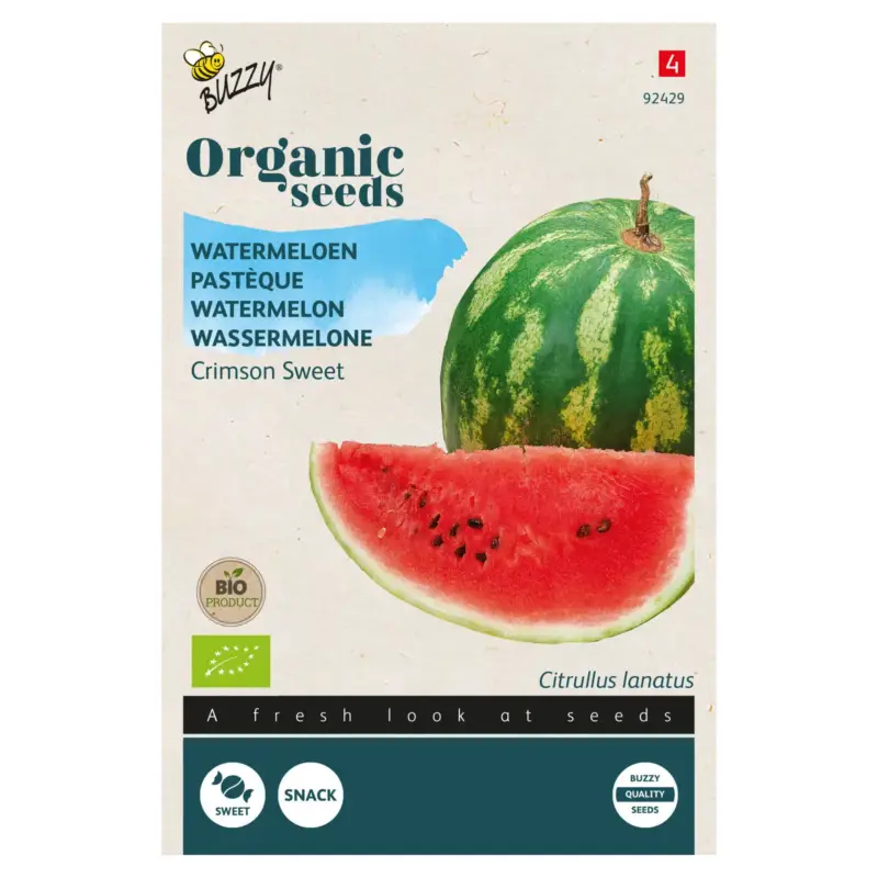 Expressversand Saatgut, Wassermelone 'Crimson Sweet', grün, 1 g