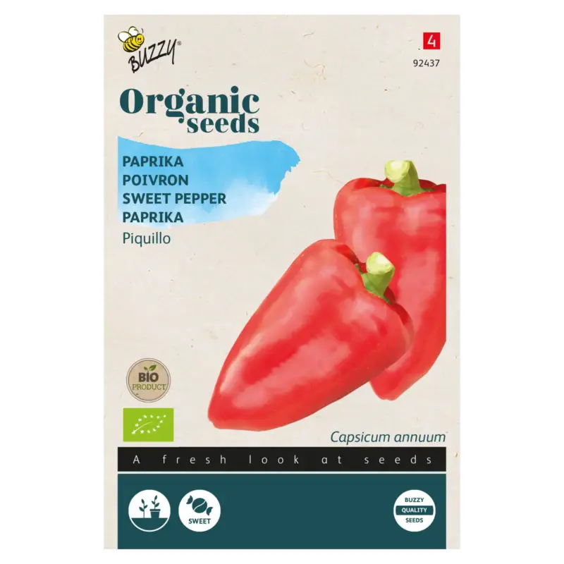 Gemüsesamen, Paprika 'Piquillo', rot, 0,25 g Ausverkauf