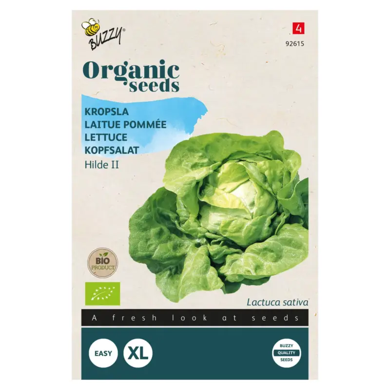 Saisonangebot Gemüsesamen, Kopfsalat 'Hilde 2', grün, 0,1 g