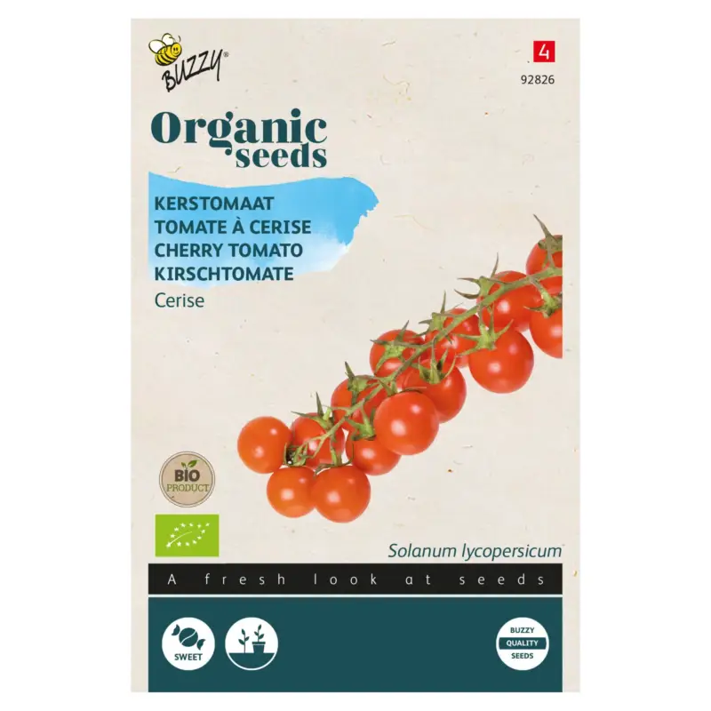 Garantierte Lieferung Gemüsesamen, Kirschtomate 'Cerise', rot, 0,1 g