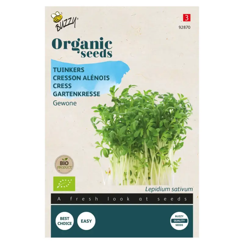 Echt Saatgut, Gartenkresse 'Einfache', grün, 10 g