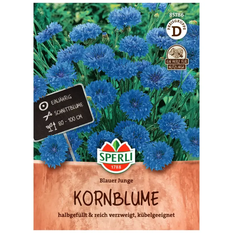 Blumensamen, Kornblume 'Blauer Junge', blau Markenprodukt