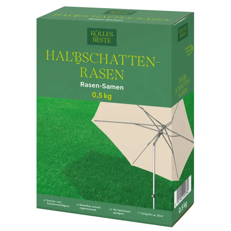 Kölles Beste Halbschatten-Rasen, Unkraut- und Moosressistent Preiswert