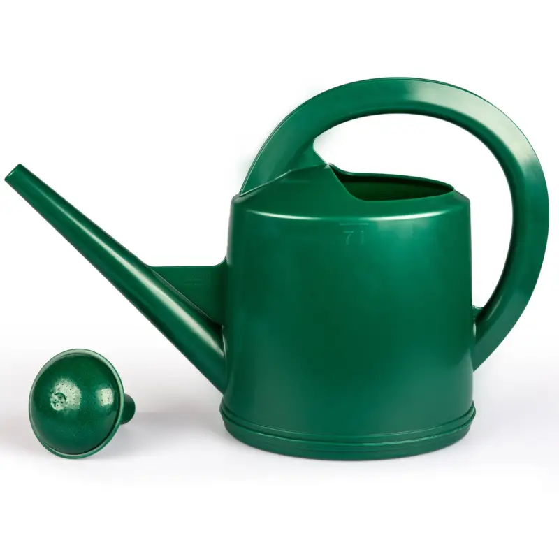Expressversand Stöckli Gießkanne, grün, mit Brausekopf, ergonomisch, Kunststoff
