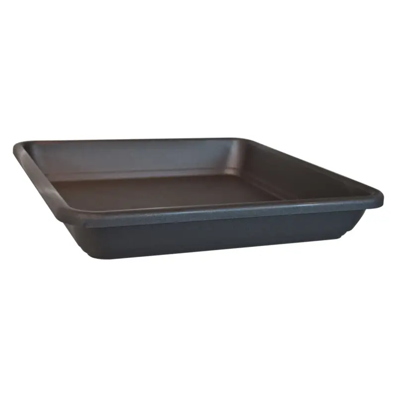 Neu Im Sortiment Euro 3 Plast Untersetzer 'Krea Quadro', anthrazit, ca. 29 x 29 x H 4,2 cm