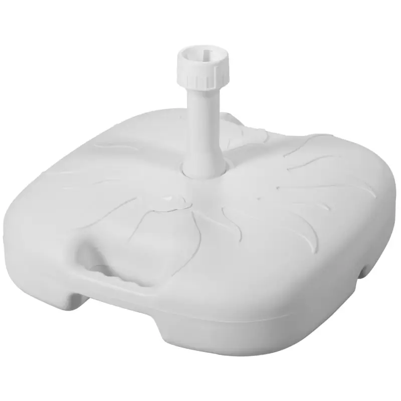 Kracherpreis Doppler Füllsockel für Mittelstock- & Ampelschirme, weiss, 20 kg
