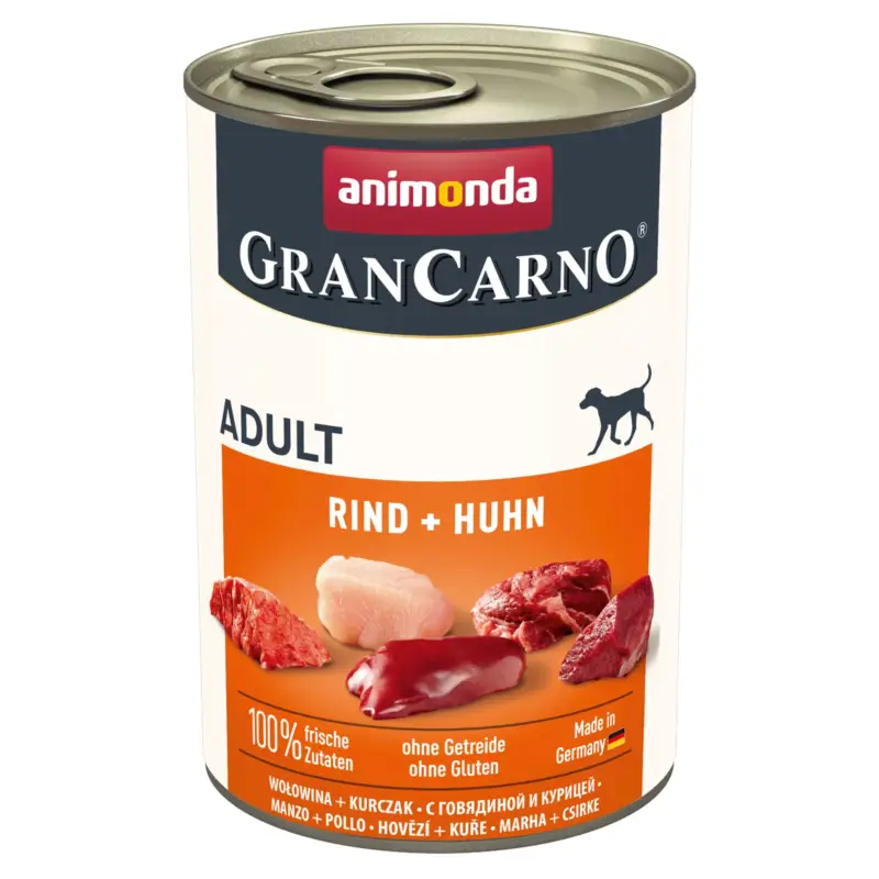 Animonda Gran Carno Adult Rind & Huhn, 400 g Schnäppchen