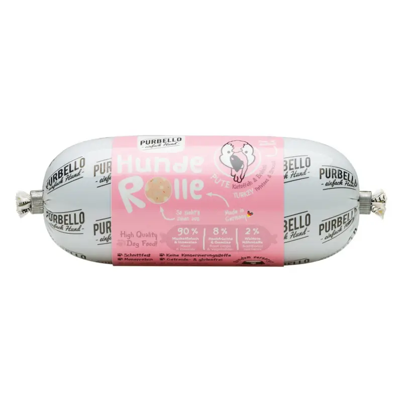 Sofort Bestellen Purbello Hunderolle Pute, 200 g