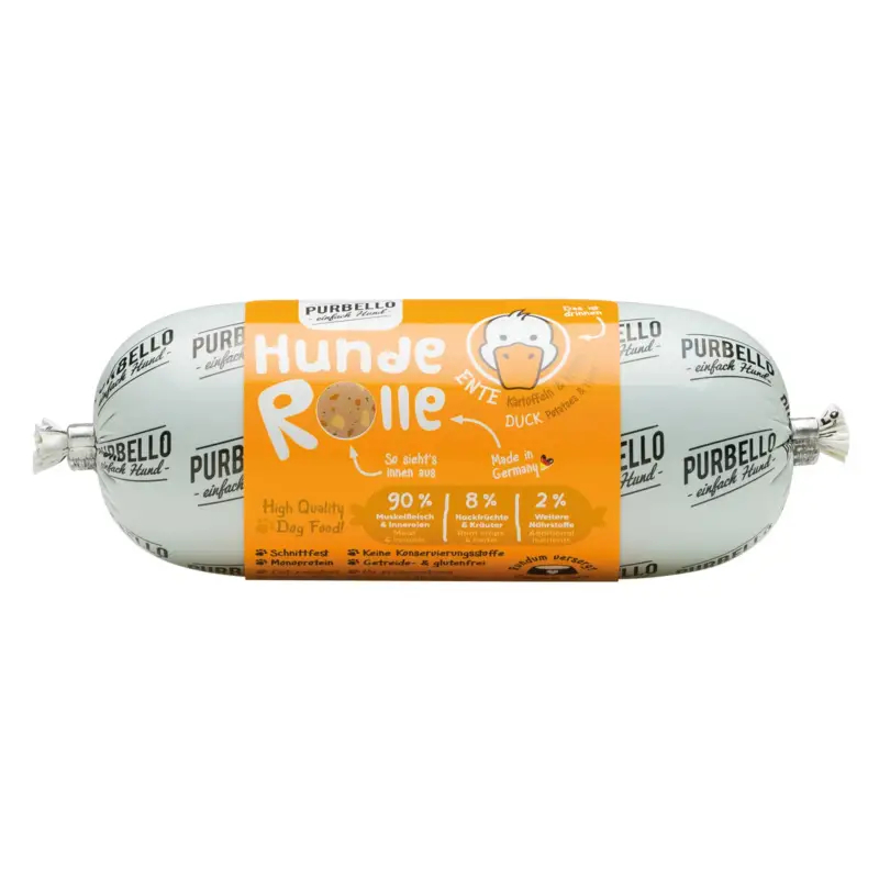 Purbello Hunderolle Ente, 200 g Neu