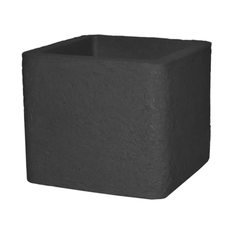 Letzte Chance Kölle Pflanztrog 'Kubus Stone', anthrazit, ca. 30 x 30 x H 27 cm