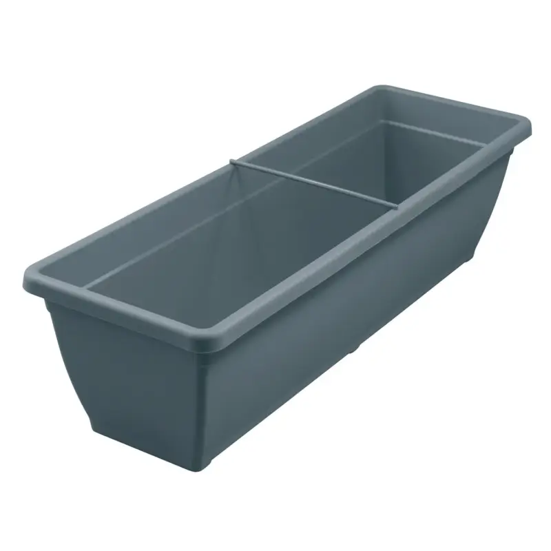 Geli Blumenkasten 'Toscana', anthrazit, ca. 60 x 19,5 x H 16 cm Neu Im Sortiment