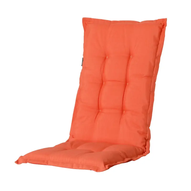 Letzte Chance Hochlehnerauflage 'Panama', orange, ca. 123 x 50 cm
