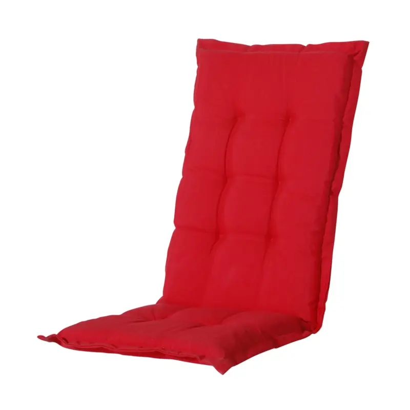 Hochlehnerauflage 'Panama', rot, ca. 123 x 50 cm Sichere Zahlung