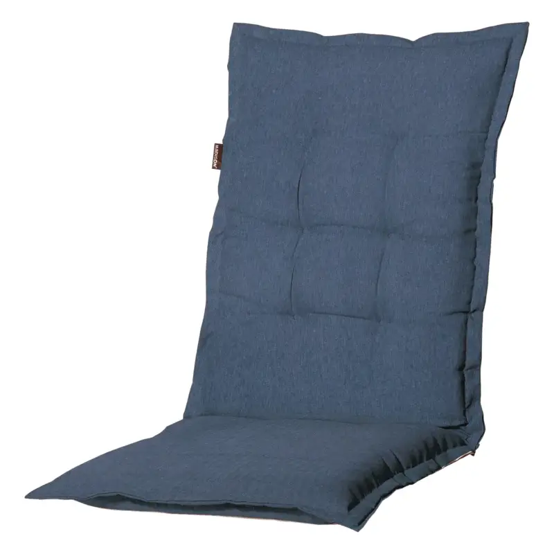 Niederlehnerauflage 'Panama', blau, ca. 105 x 50 cm Neue Kollektion