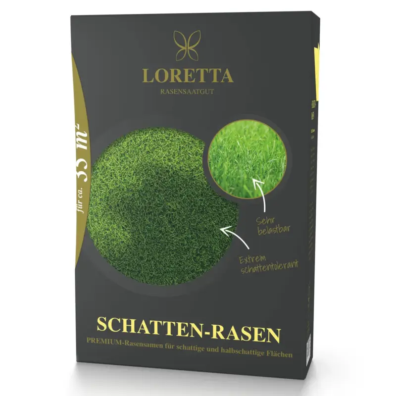 Neue Kollektion Rasensamen, Schatten-Rasen, Mantelsaat Vital, 0,6 kg
