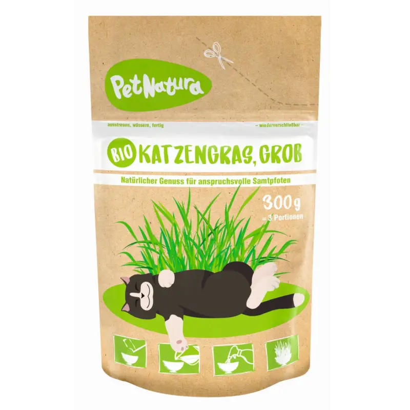 Bio-Katzengras grob, Saatgut, 0,3 kg Sale