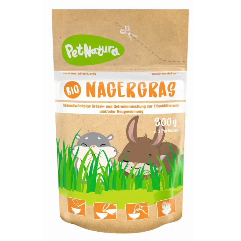 Bio-Nagergras, Saatgut, 0,3 kg Saisonangebot